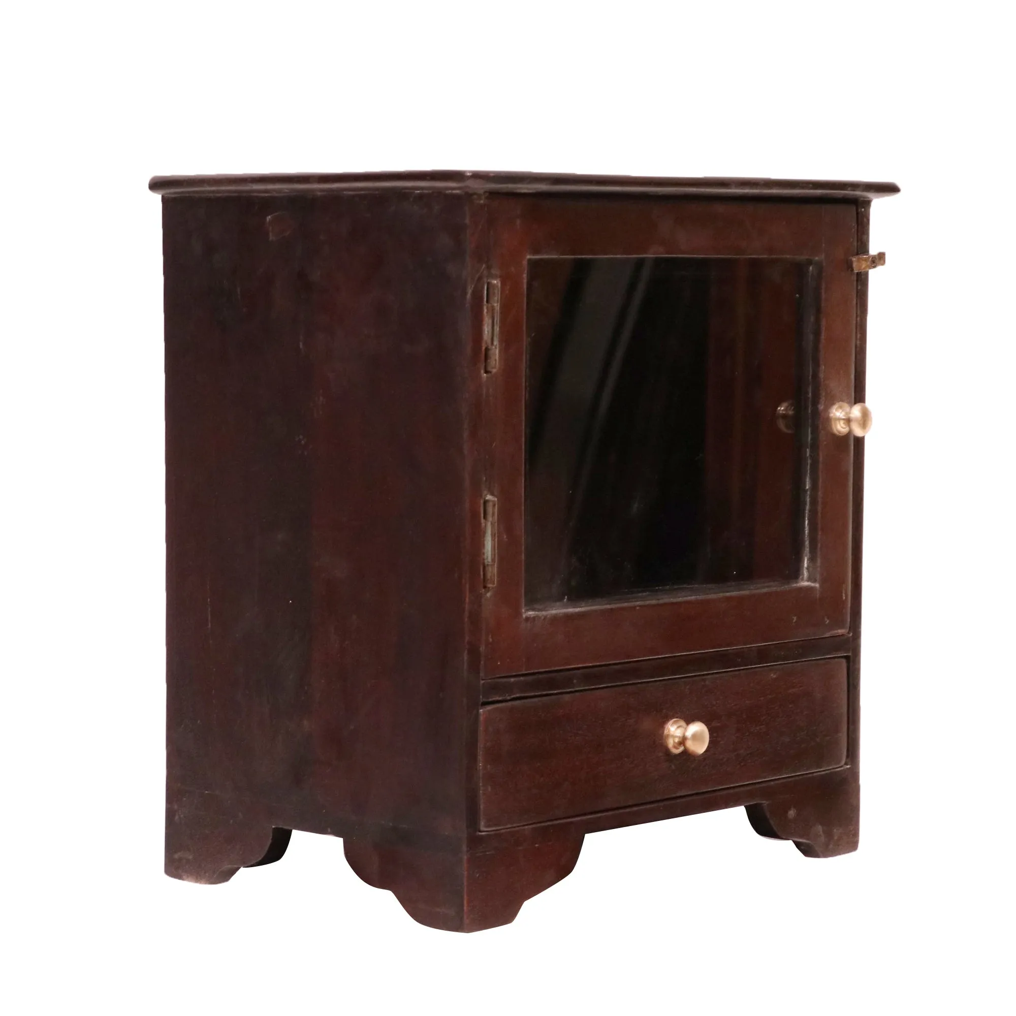 1 Door Single Drawer Wooden Wall Cabinet