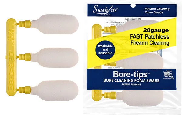 20 Gauge Gun Cleaning Bore-tips® by Swab-its®