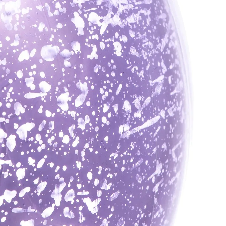 6" Lavender Shiny Mercury Balls 4 Per Bag