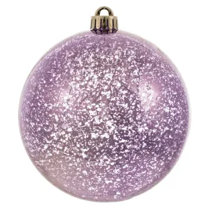 6" Lavender Shiny Mercury Balls 4 Per Bag
