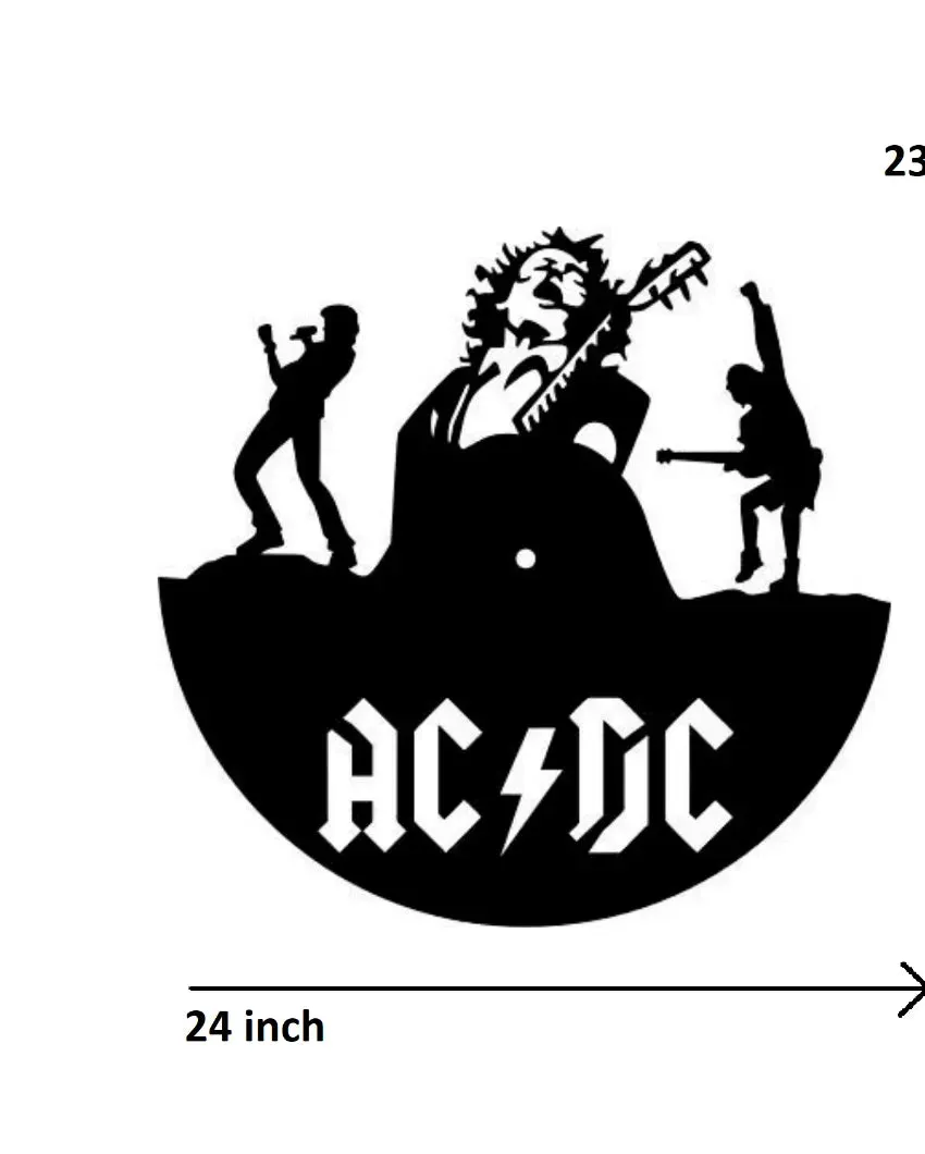 Ac Dc Iron Wall Hanging Décor