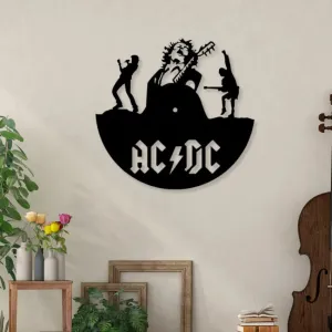Ac Dc Iron Wall Hanging Décor