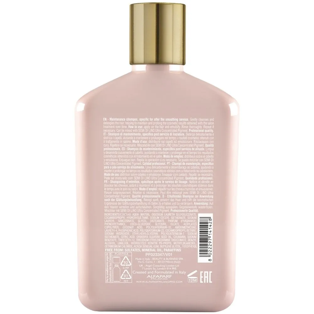 Alfaparf Milano Lisse Design Keratin Therapy Maintenance Shampoo 250ml