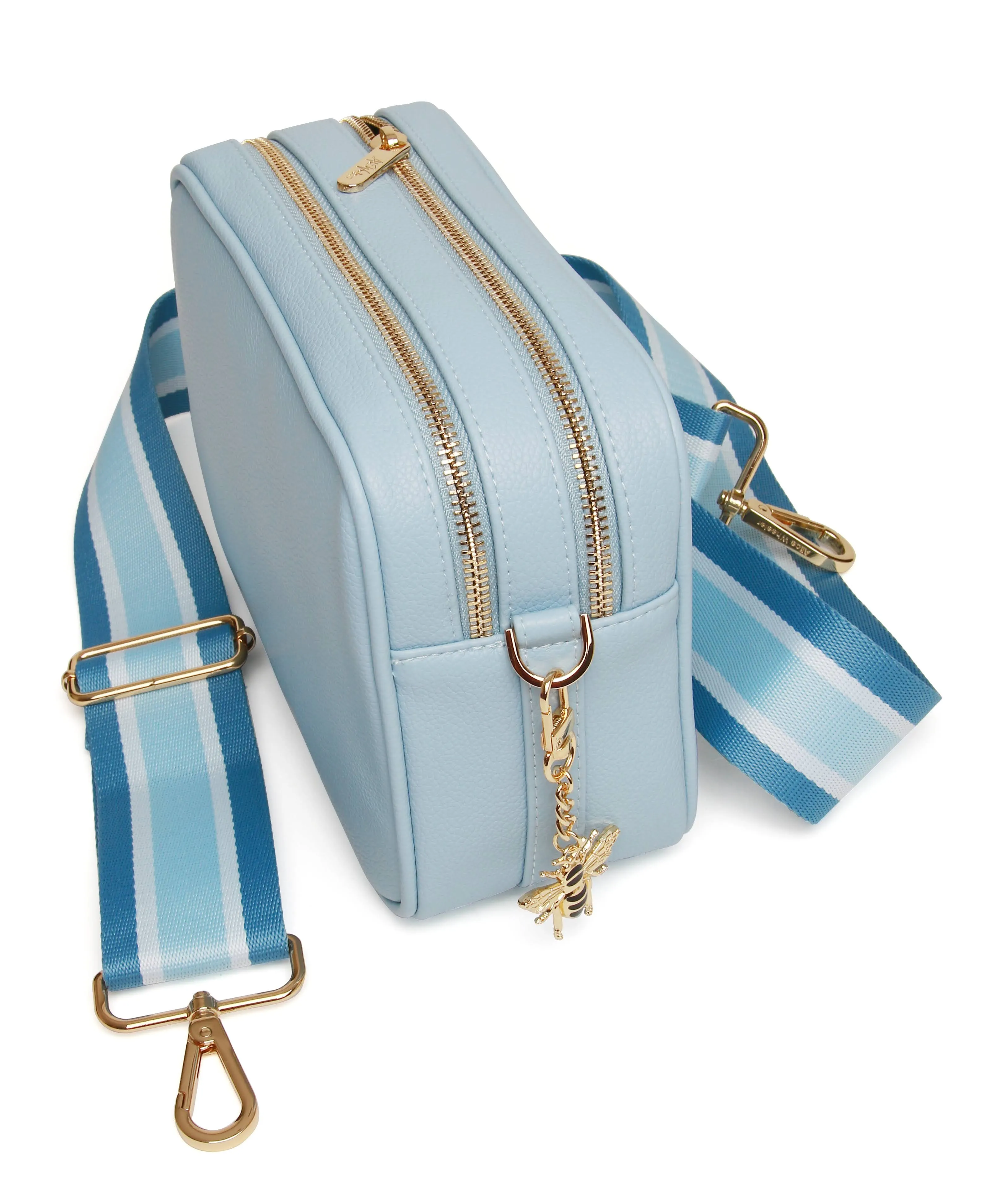 Alice Wheeler Soho Crossbody Bag - Pastel Blue