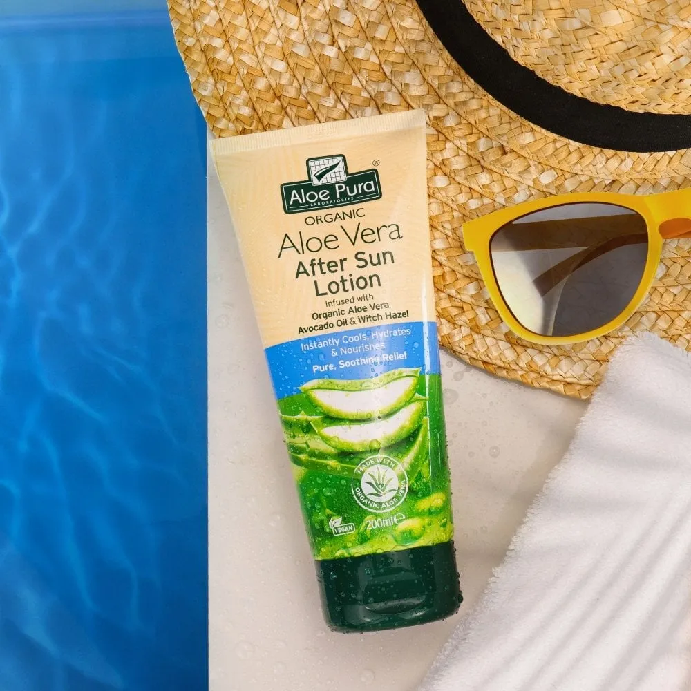 Aloe Pura Organic Aloe Vera After Sun Lotion 200ml