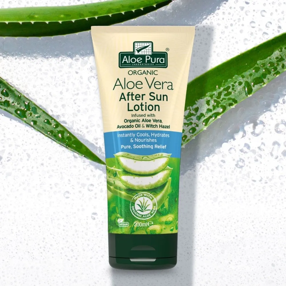 Aloe Pura Organic Aloe Vera After Sun Lotion 200ml