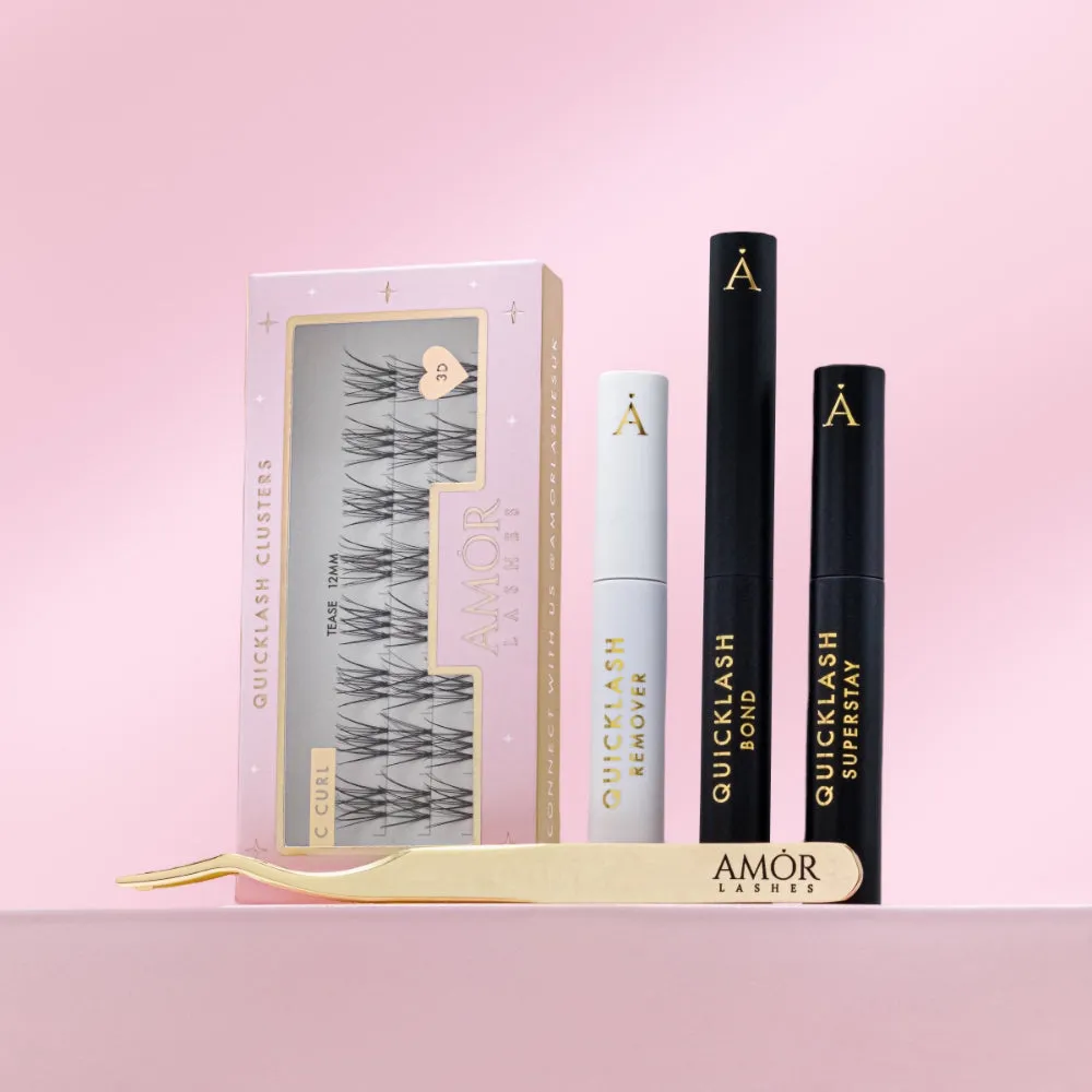 Amor Lashes QuickLash Mixed Length 5 Piece Starter Kit
