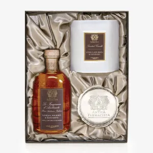 Antica Farmacista Gift Set Candle Diffuser Tray (Vanilla & Bourbon)