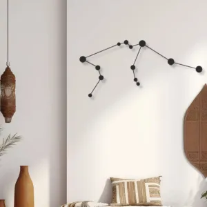 Aquarius Constellation Iron Wall Hanging Décor