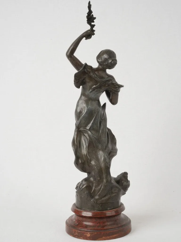 Art Nouveau Statue C.H. Rochot - 20"