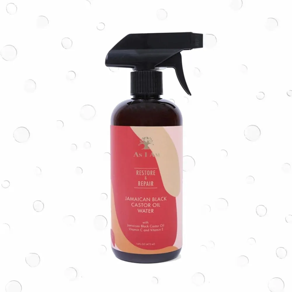 As I Am Restore & Repair Jamaican Black Castor Oil Water 473ml