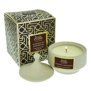 (Available in 2 Colours) Gardens of Smarkand Candle by Julie Clarke