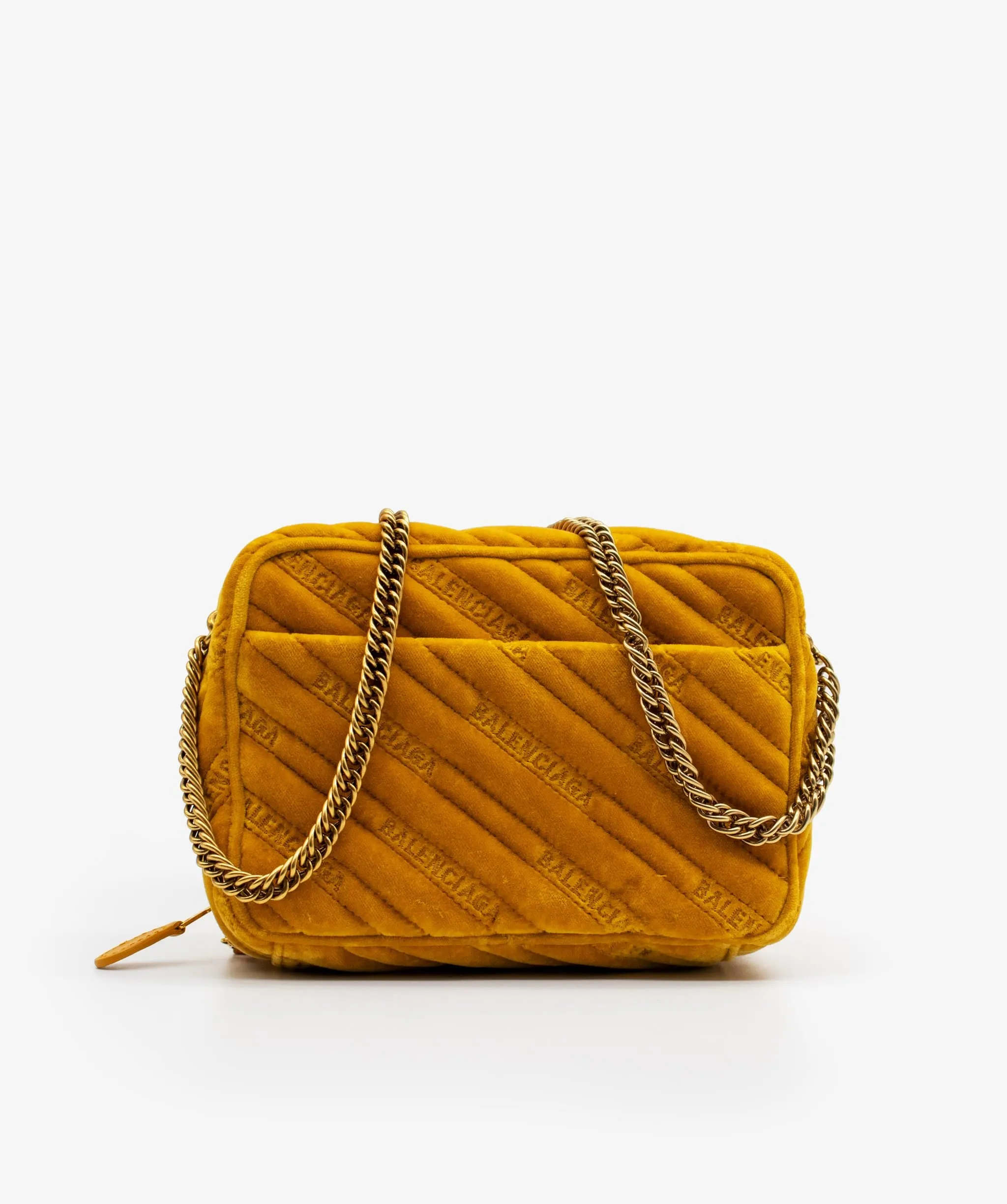 Balenciaga Yellow Camera Bag