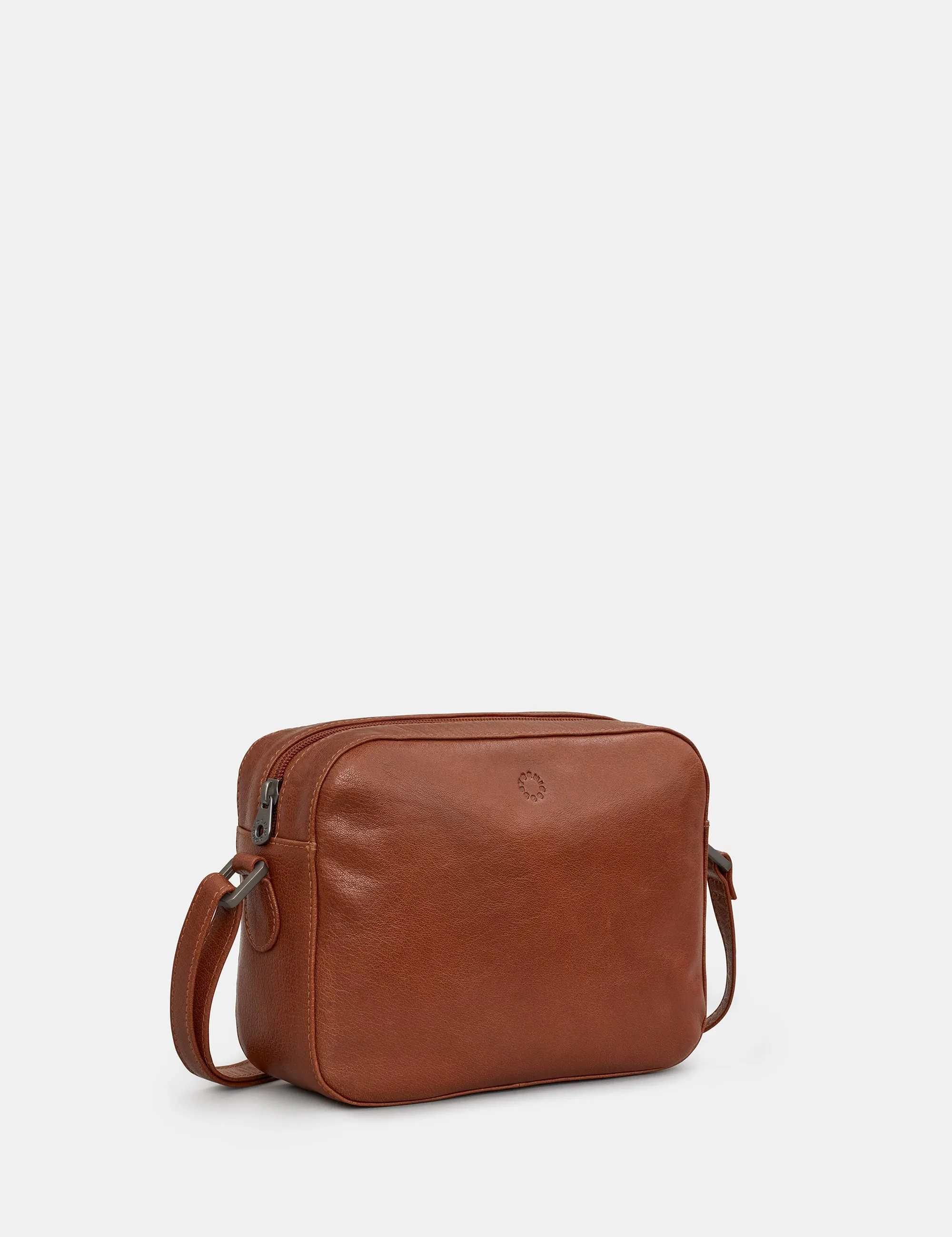 Belmont Brown Leather Camera Bag
