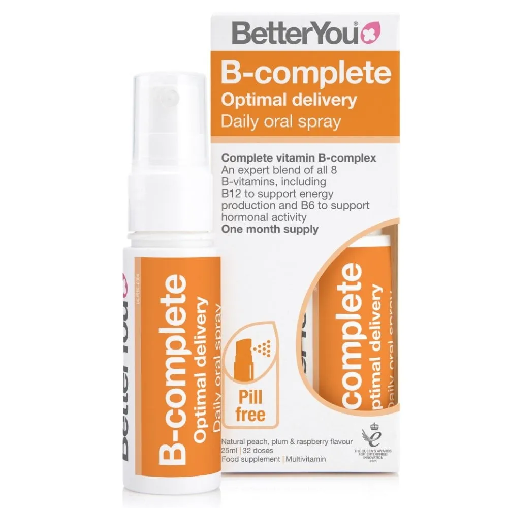 BetterYou B-Complete Vitamin B Daily Oral Spray 25ml