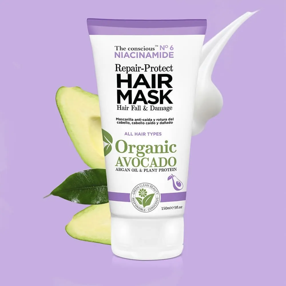 Biovene The Conscious No. 6 Niacinamide Repair-Protect Hair Fall & Damage Hair Mask 150ml
