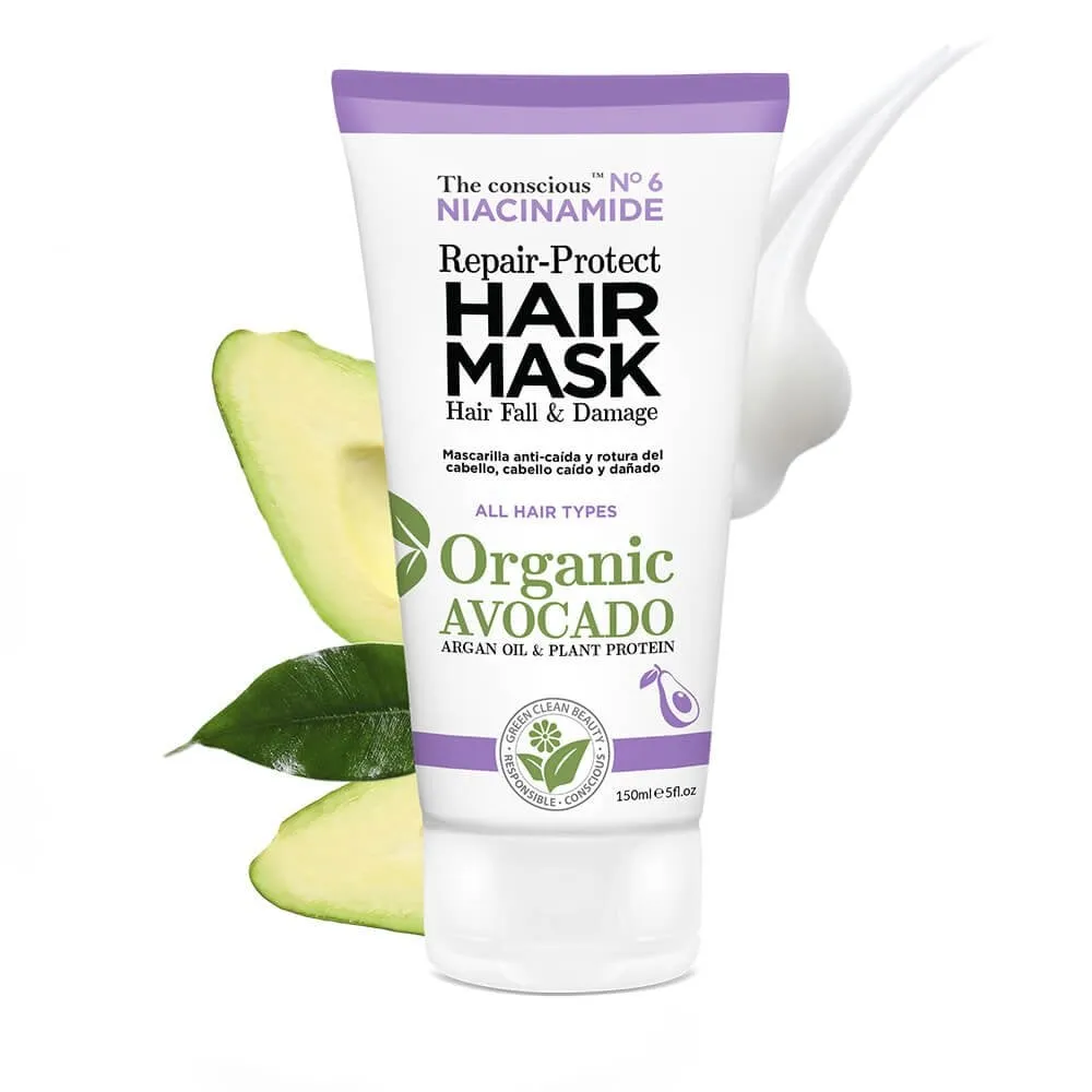Biovene The Conscious No. 6 Niacinamide Repair-Protect Hair Fall & Damage Hair Mask 150ml