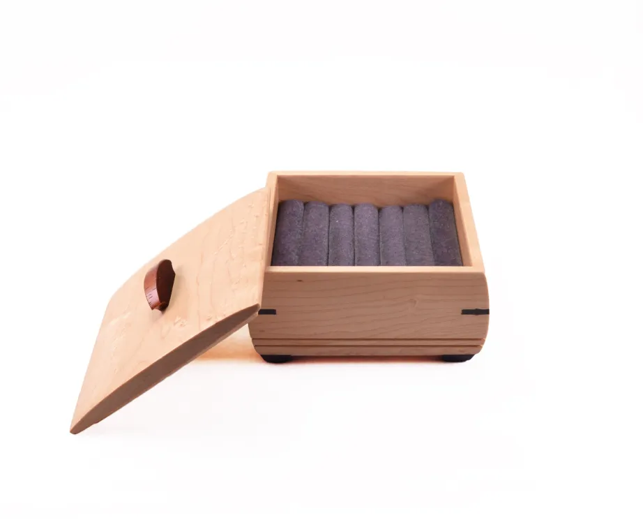 Birds Eye Maple Ring Box