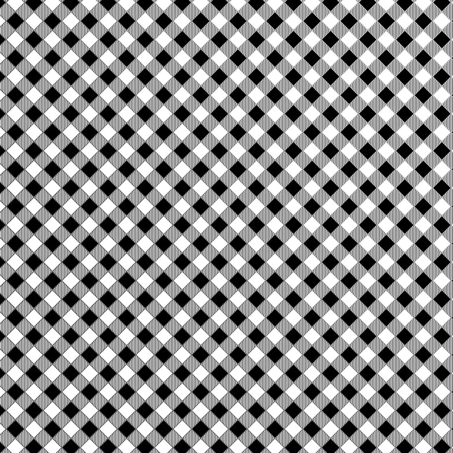 Black Gingham Gift Wrap