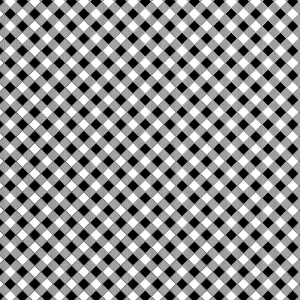 Black Gingham Gift Wrap