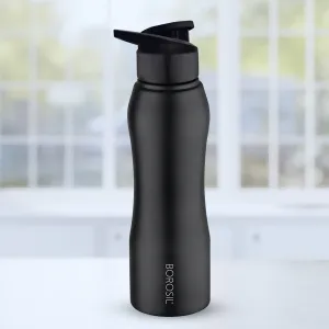 Borosil Grip n Sip Black