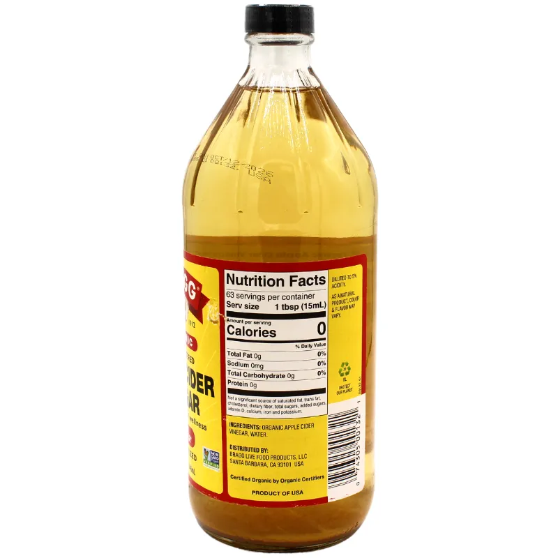 Bragg Apple Cider Vinegar Organic 32oz