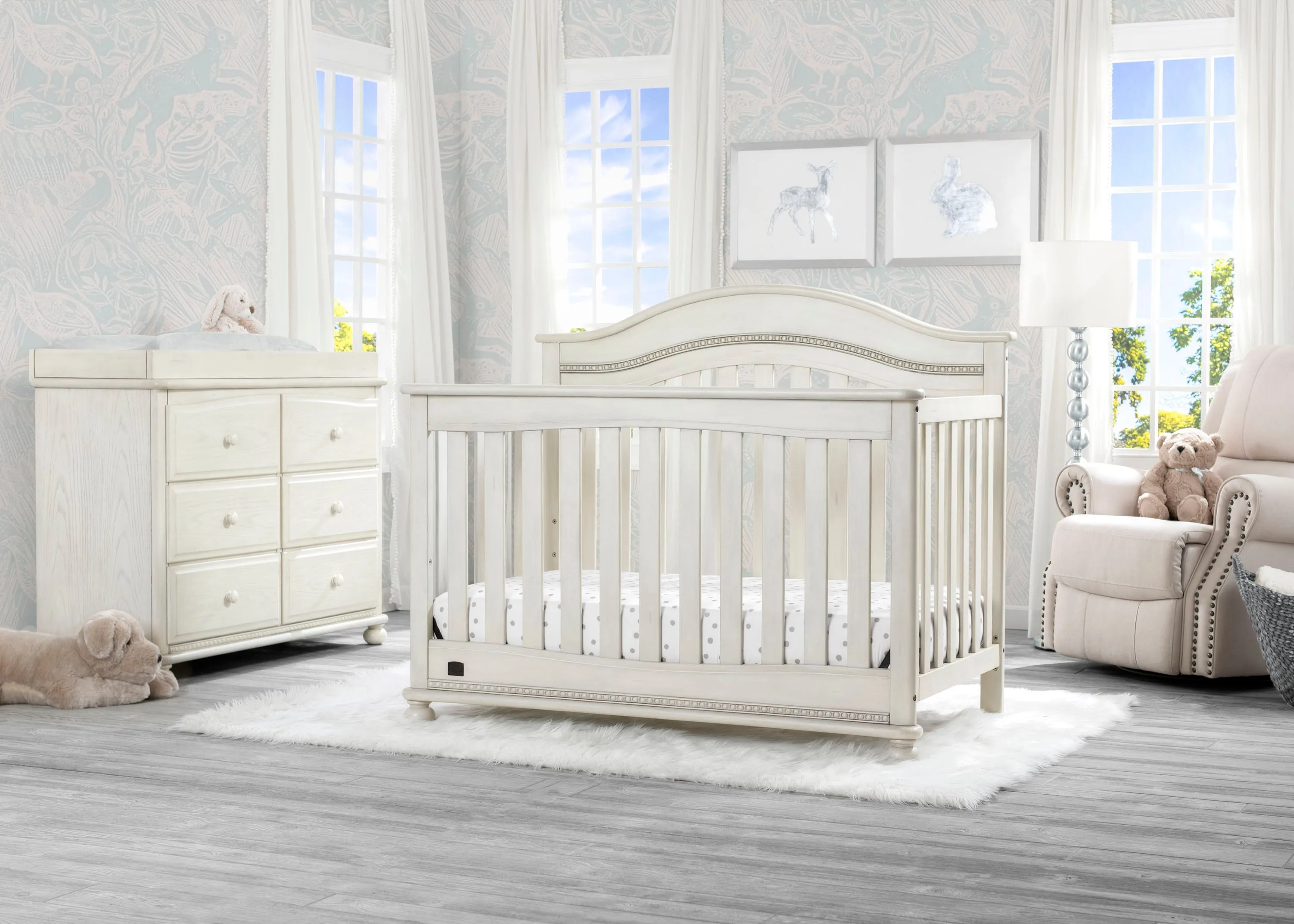 Bristol 4-in-1 Convertible Crib