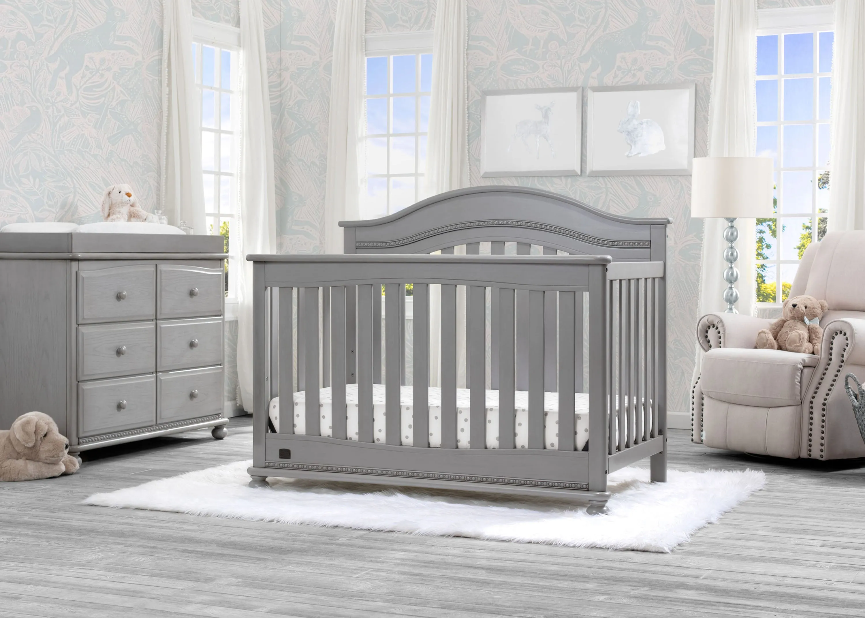 Bristol 4-in-1 Convertible Crib