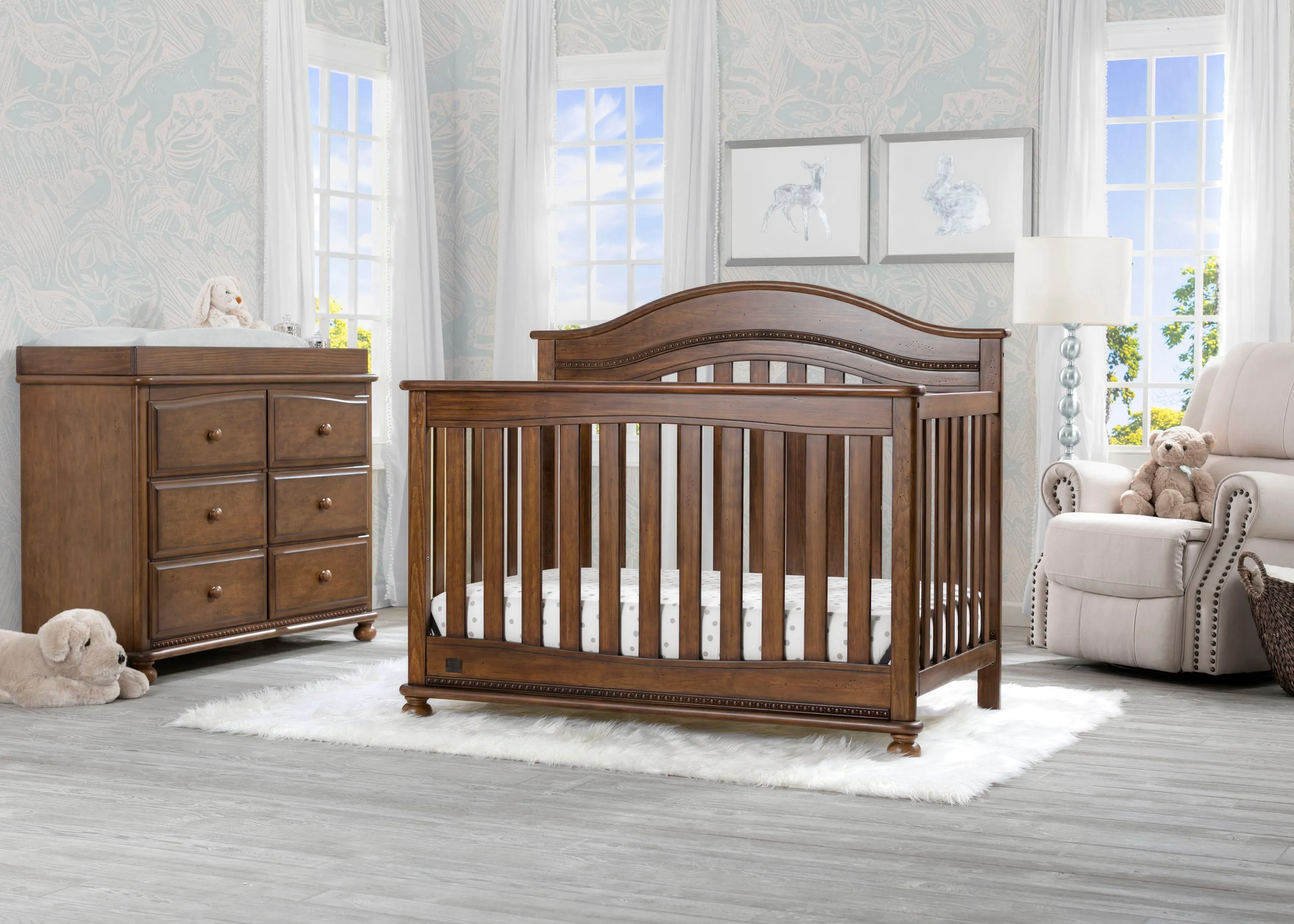 Bristol 4-in-1 Convertible Crib