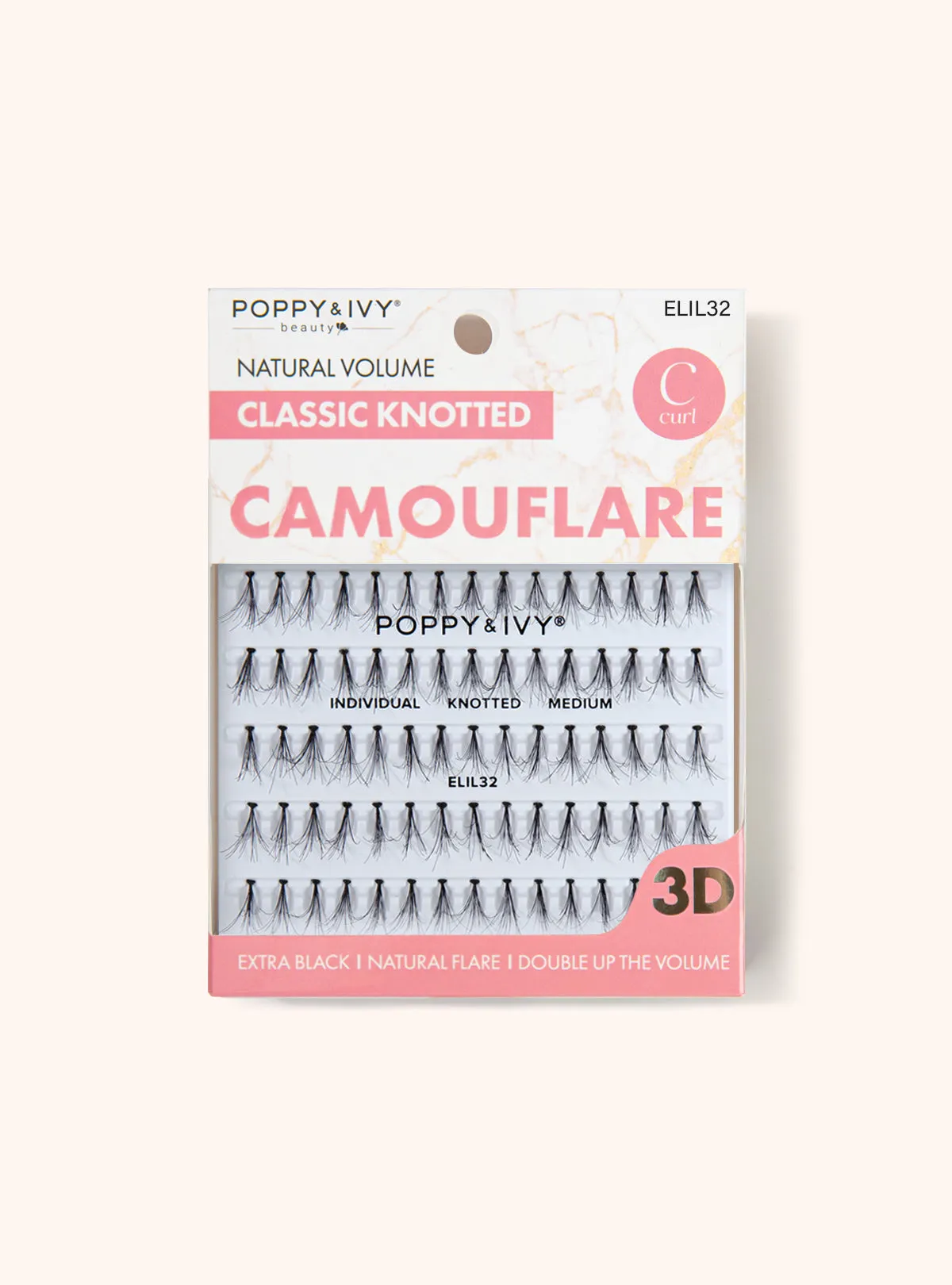 Camouflare Classic Knotted Individual Lash