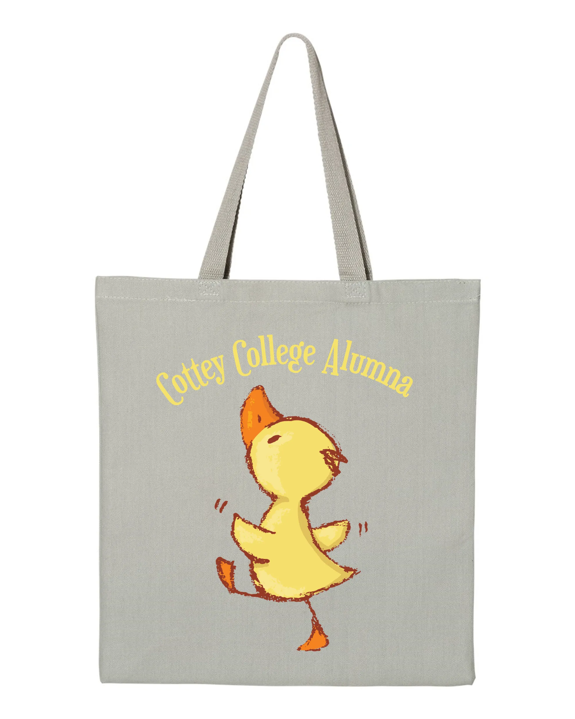 Canvas Bag Cottey Alumna with Duck