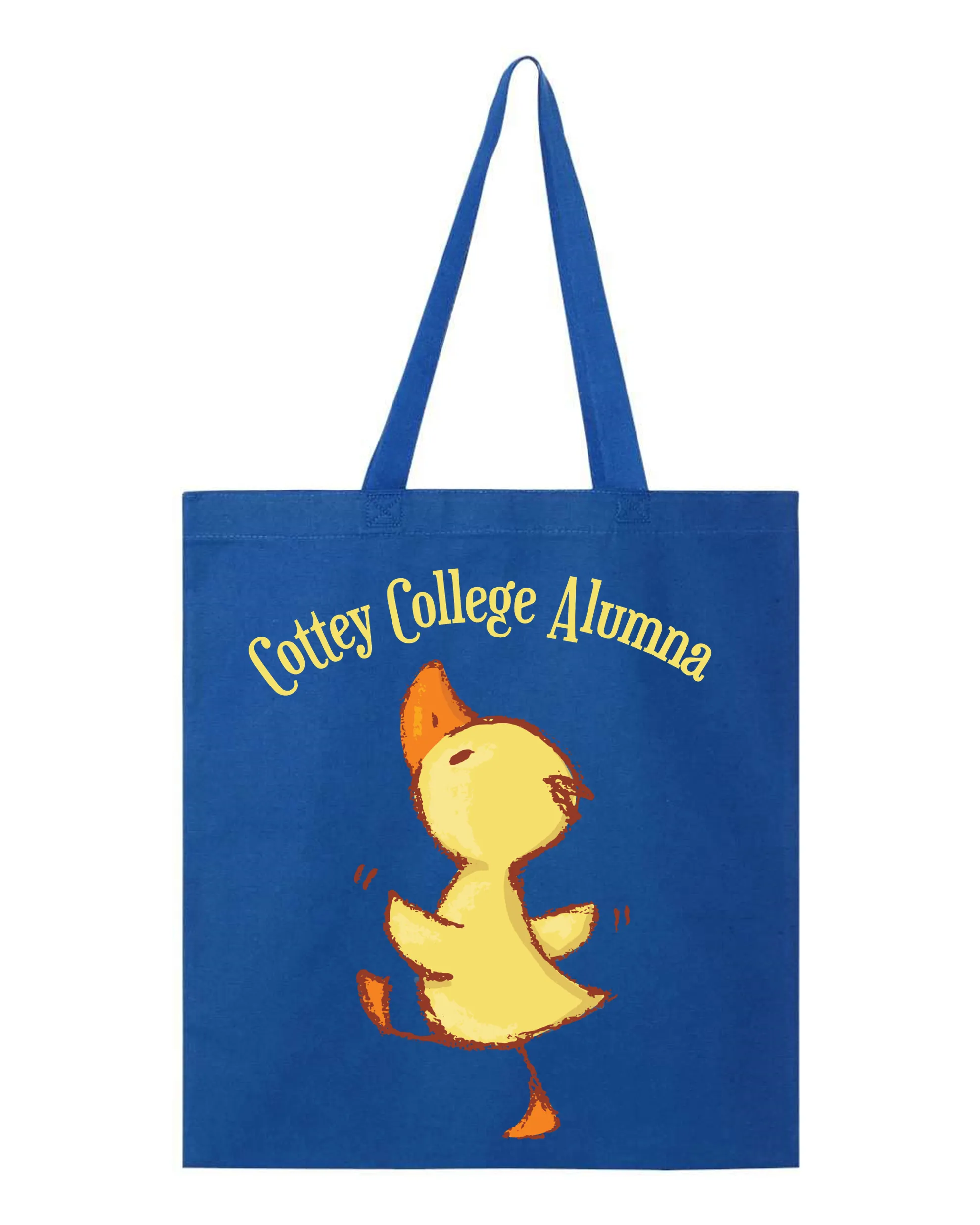 Canvas Bag Cottey Alumna with Duck