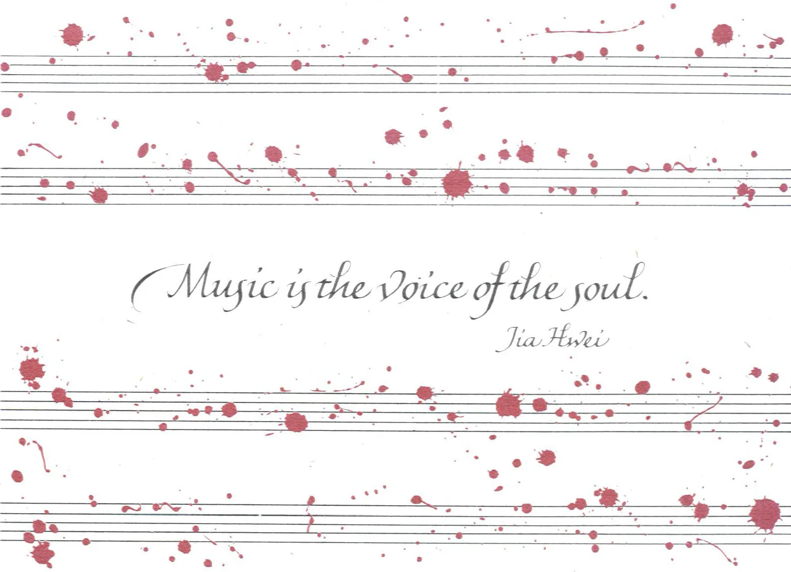 Card 10-Pack ・ Assorted Musical Notes