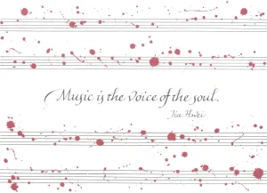 Card 10-Pack ・ Assorted Musical Notes