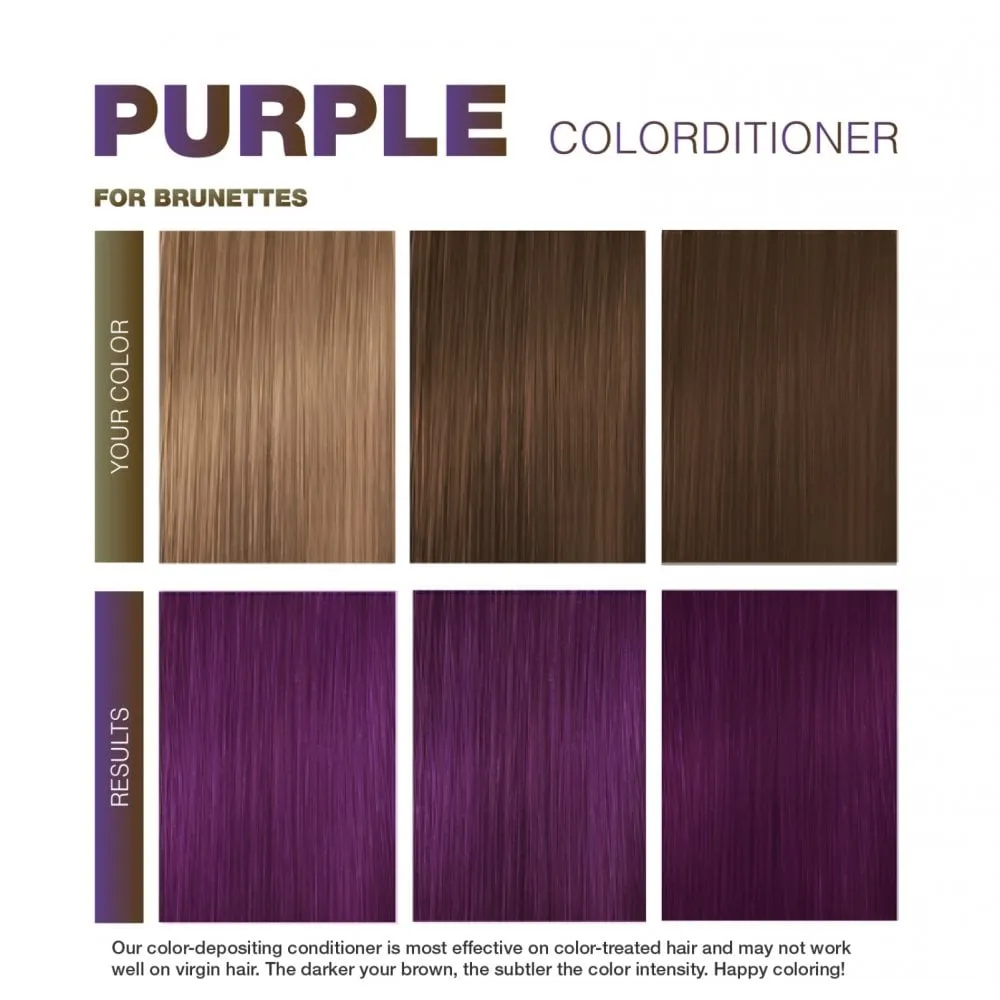 Celeb Luxury Viral Purple Brunette Colourditioner with Bond Fix 244ml
