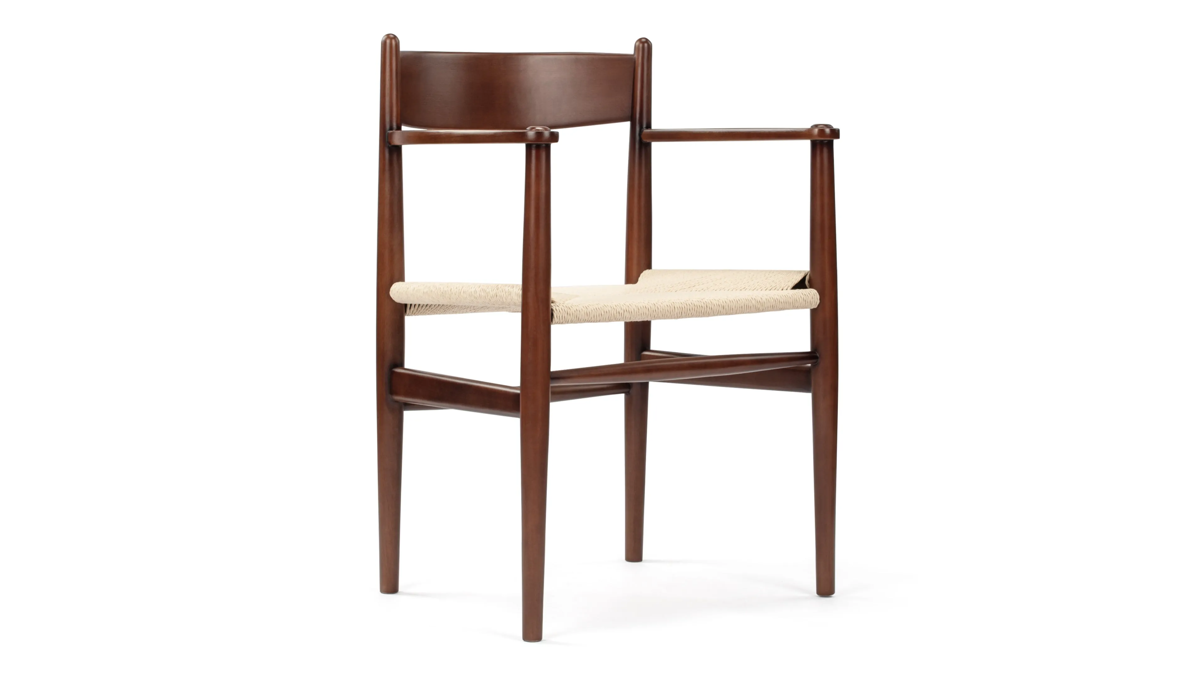 CH37 - CH37 Armchair, Walnut