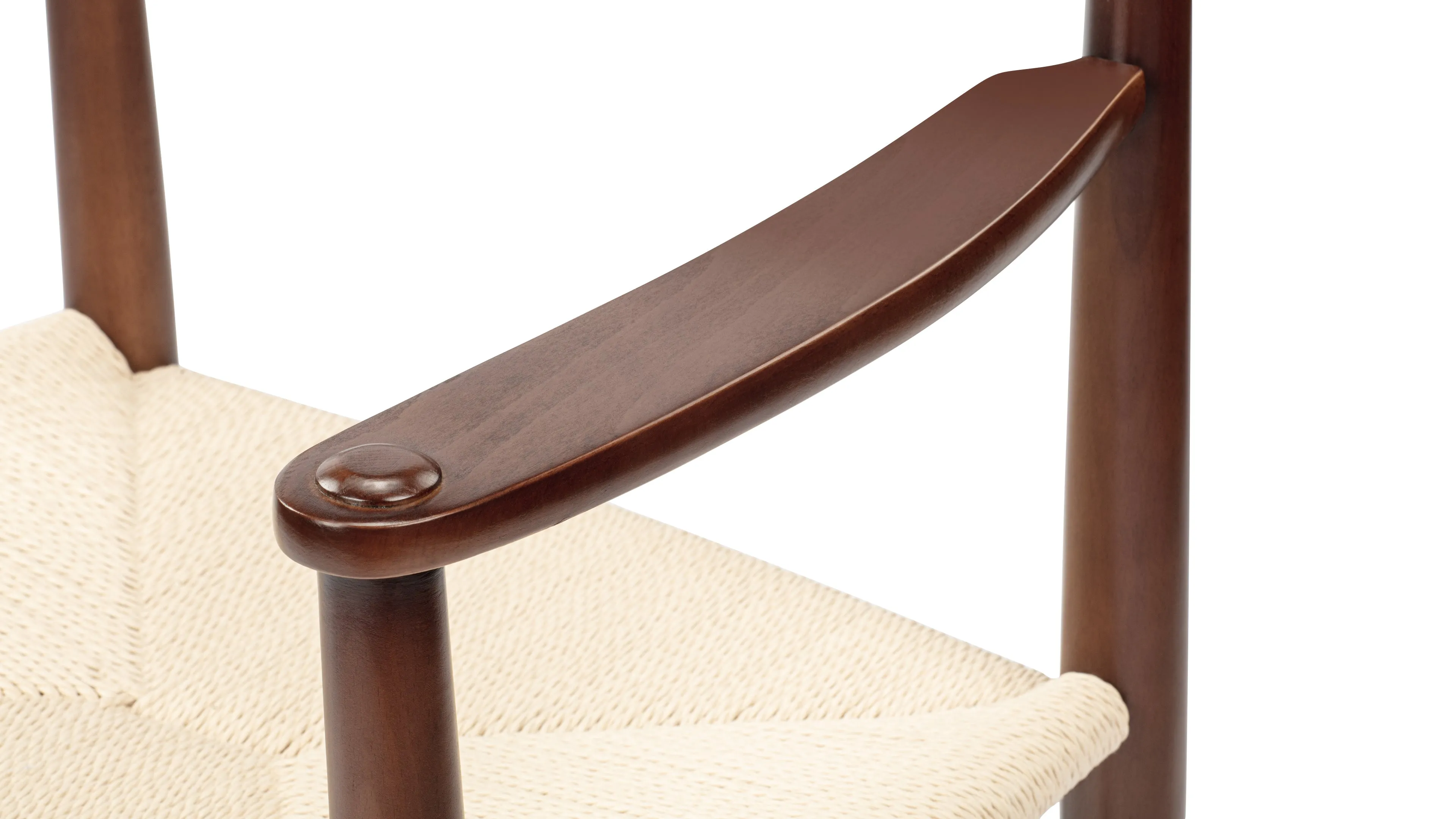 CH37 - CH37 Armchair, Walnut
