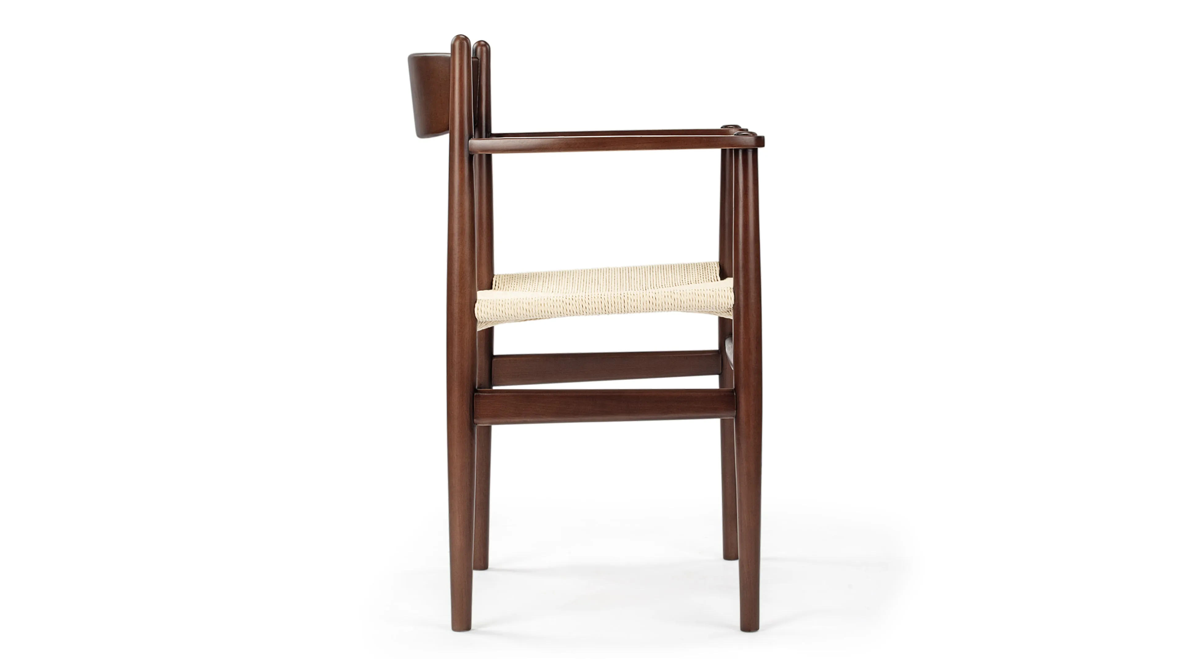 CH37 - CH37 Armchair, Walnut