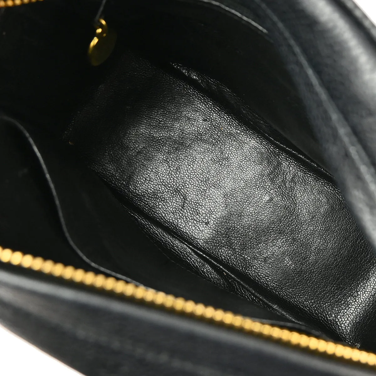 Chanel 1994-1996 Black Caviar Camera Bag Mini