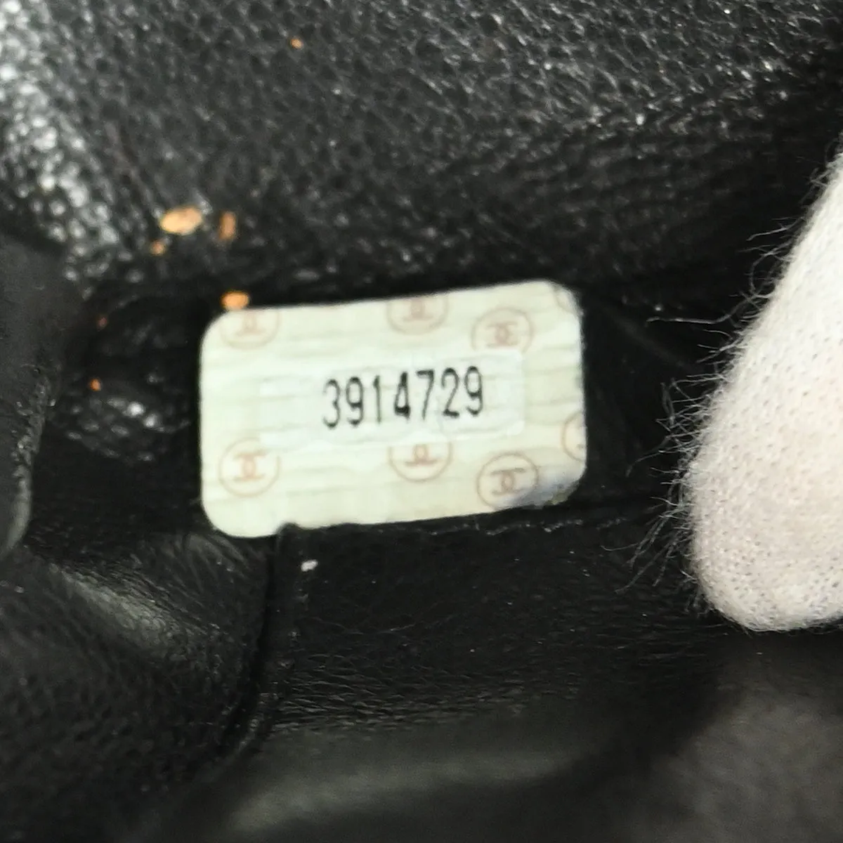 Chanel 1994-1996 Black Caviar Camera Bag Mini