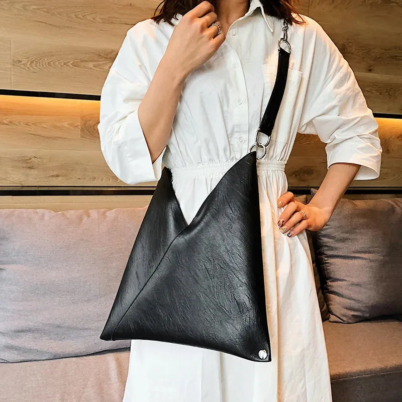 Chic Chain Leather Tote