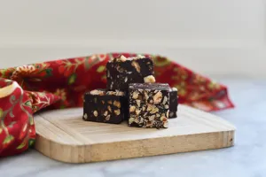 Chocolate Fudge Squares Vegan