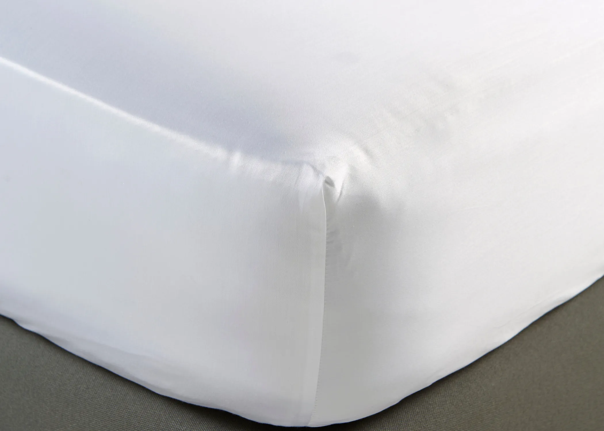Christy Premium "900 Thread Count Picot" Bed Linen in White