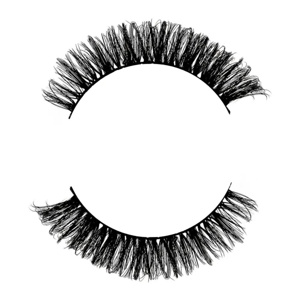Claudia Kilsby Winged Russians False Strip Lashes Black