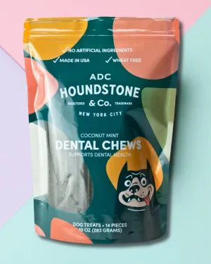 Coconut Mint Dental Dog Chews