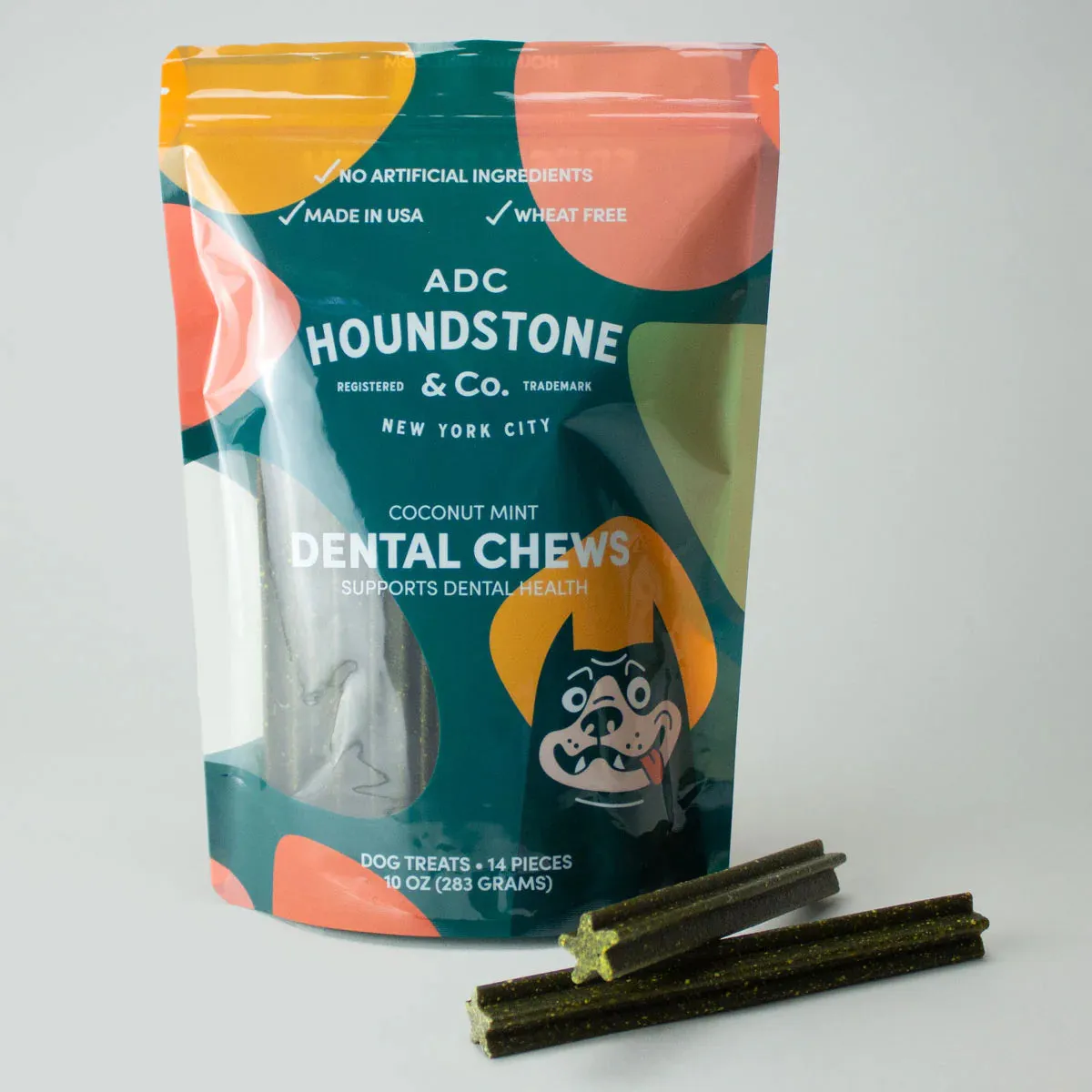 Coconut Mint Dental Dog Chews