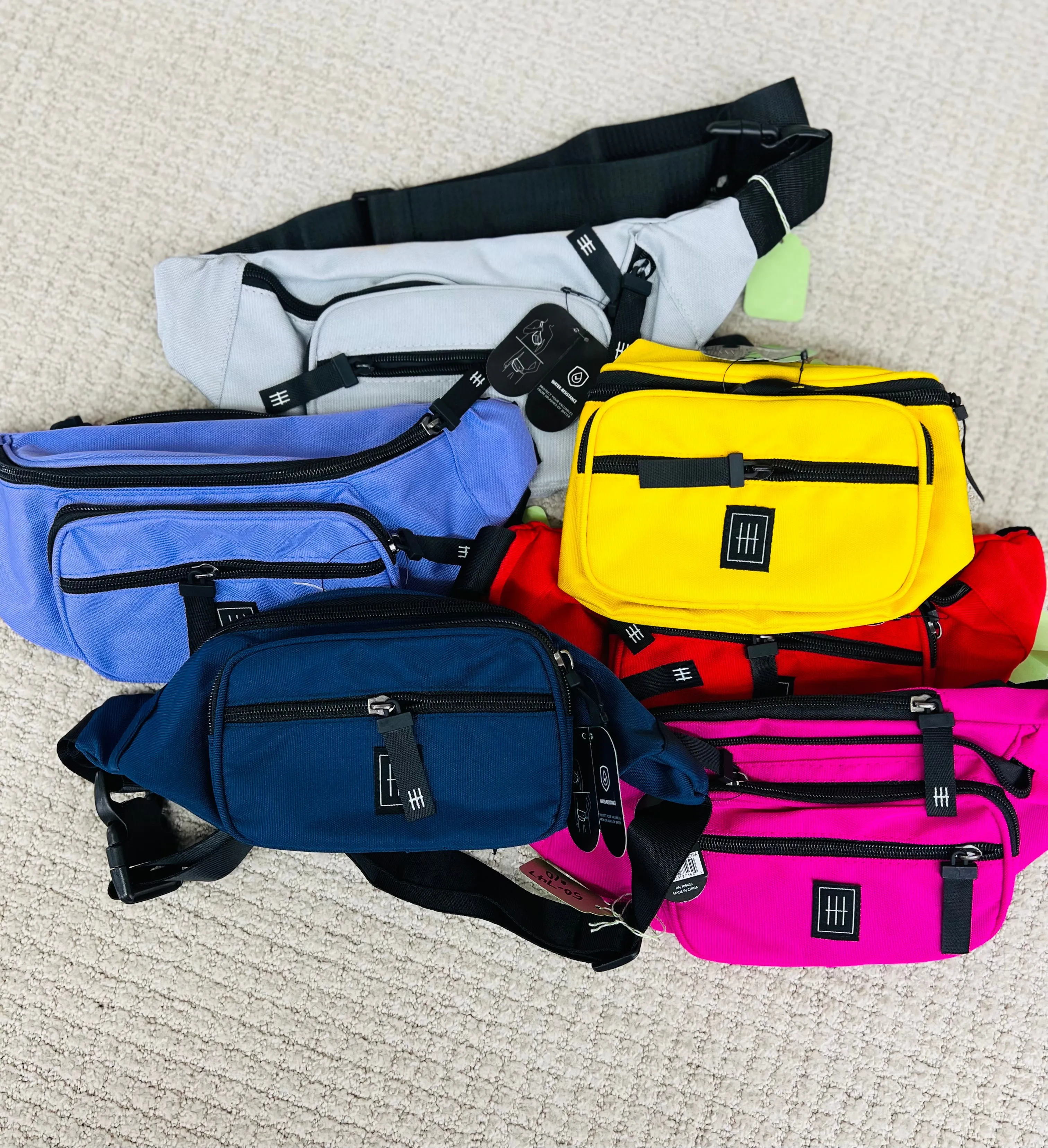 Colored Sport Fanny Packs