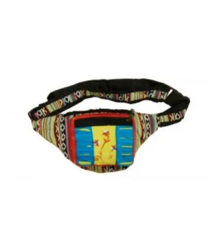 Cotton Patchwork Fanny Pack