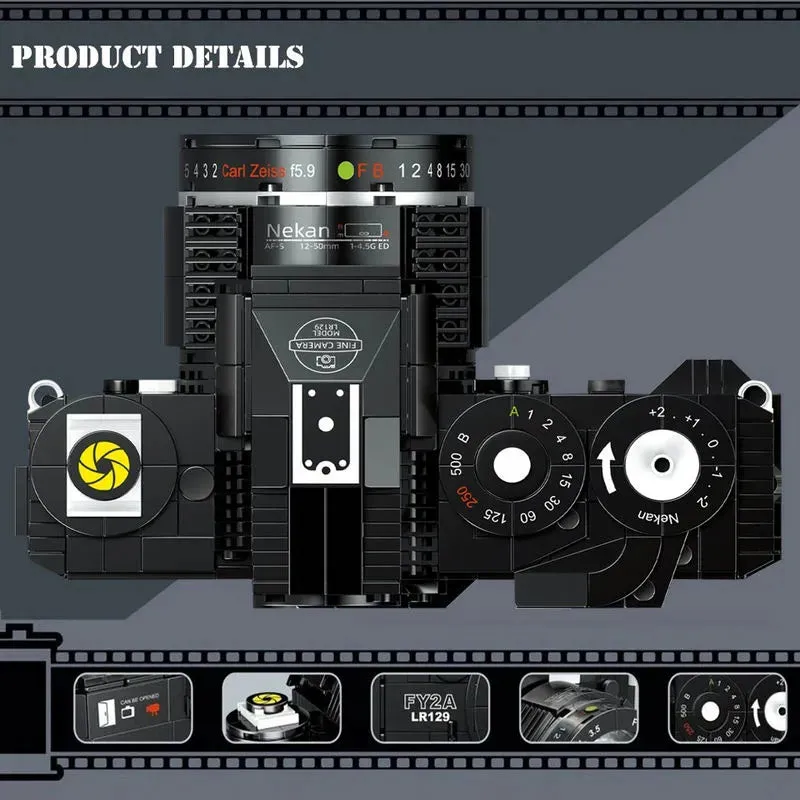 Creator MOC Idea Digital Camera MINI Bricks Toy 00844