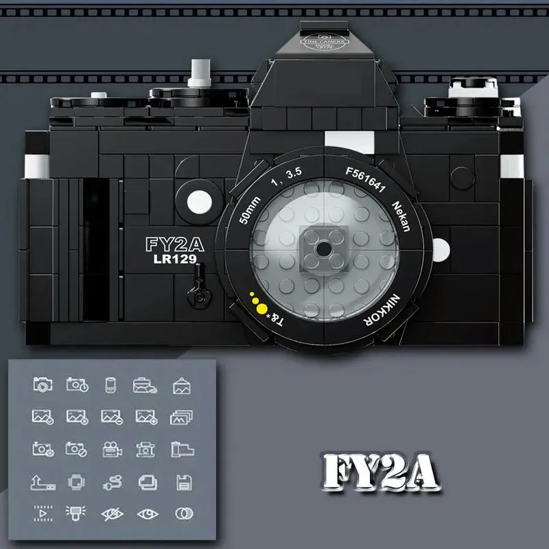 Creator MOC Idea Digital Camera MINI Bricks Toy 00844